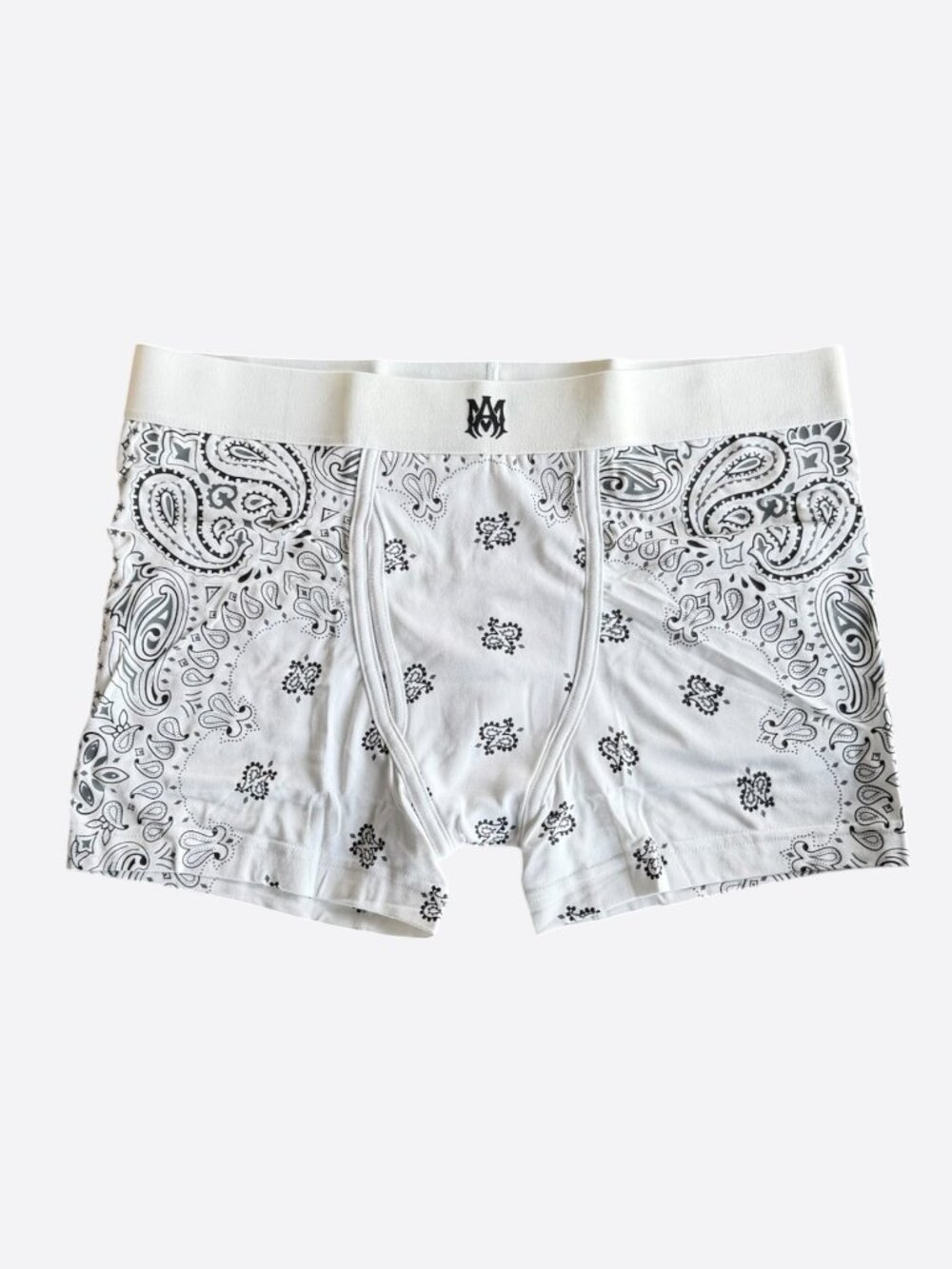 Amiri White & Black Bandana Jacquard Boxershorts